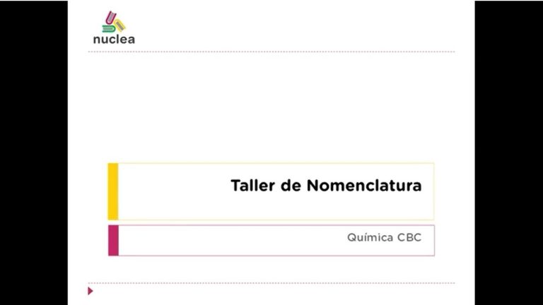 Guía para saber el nombre de compuestos químicos